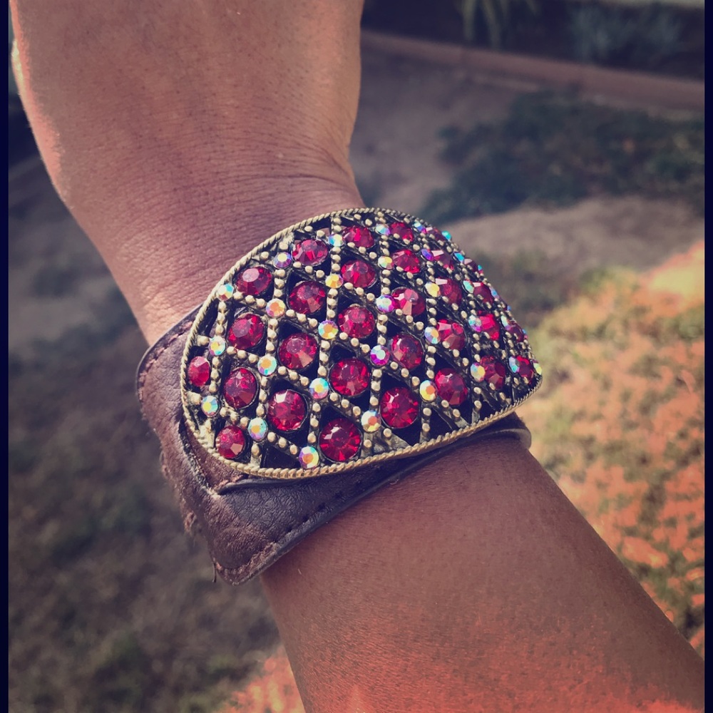 Red stone bracelet